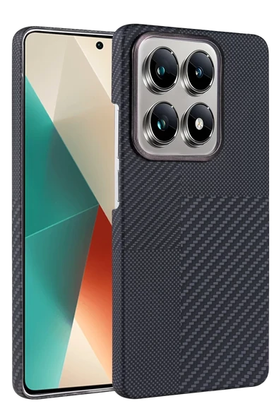 Newface Xiaomi Mi 14T Pro Vega Magsafe Kapak - Siyah ürün görseli 1