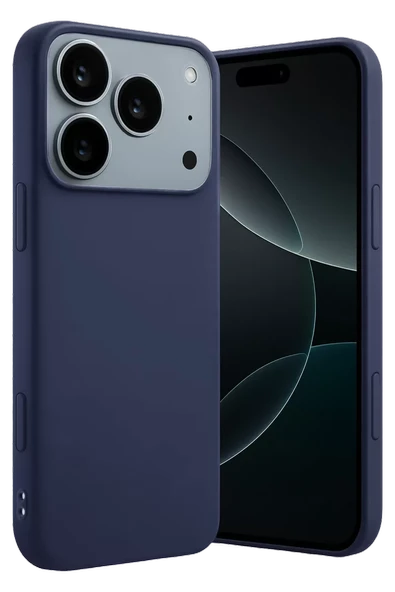 Newface Apple iPhone 17 Pro Max First Silikon - Lacivert ürün görseli 1