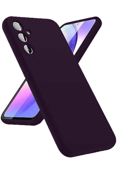 Newface Samsung Galaxy A24 4G Kılıf First Silikon - Mor ürün görseli 1