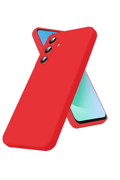 Newface Samsung Galaxy S25 FE First Silikon - Kırmızı ürün görseli 1