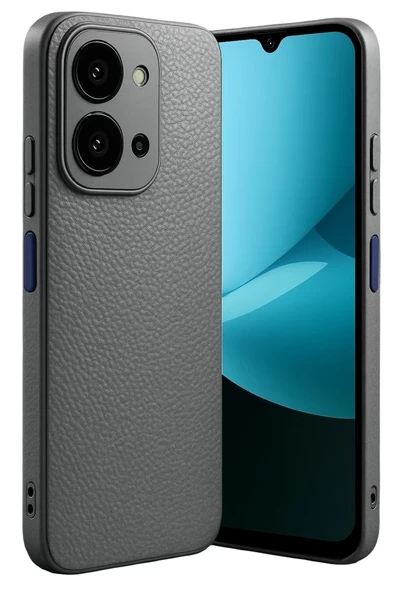 Newface Xiaomi Redmi 15C 4G Thermax Silikon Kılıf - Gri ürün görseli 1
