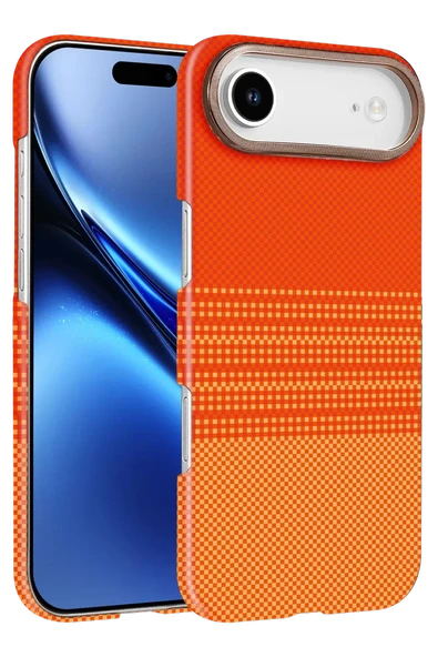 Newface Apple iPhone 17 Air Vega Magsafe Kapak - Turuncu ürün görseli 1