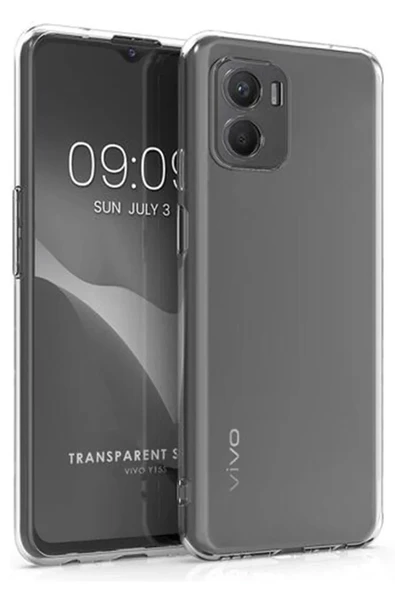 Newface Vivo Y15S Kılıf Lüx Şeffaf Silikon ürün görseli 1