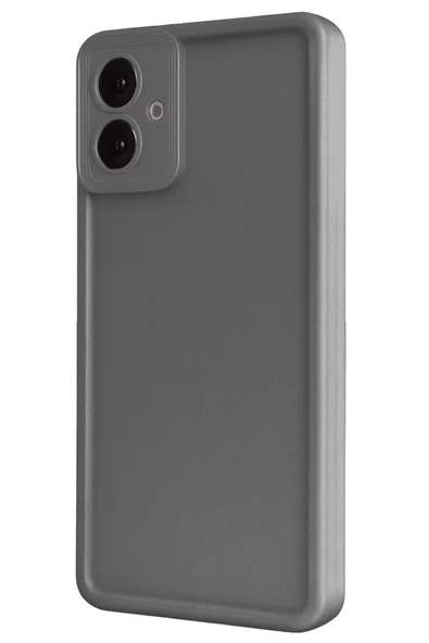 Newface Samsung Galaxy A07 4G Viera Silikon - Gri ürün görseli 1