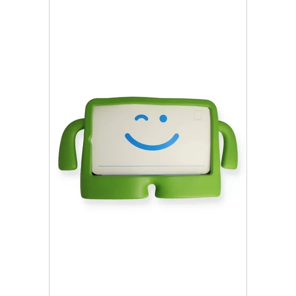 Newface Apple iPad Mini 6 Karakter Tablet Silikon - Yeşil - Resim 3