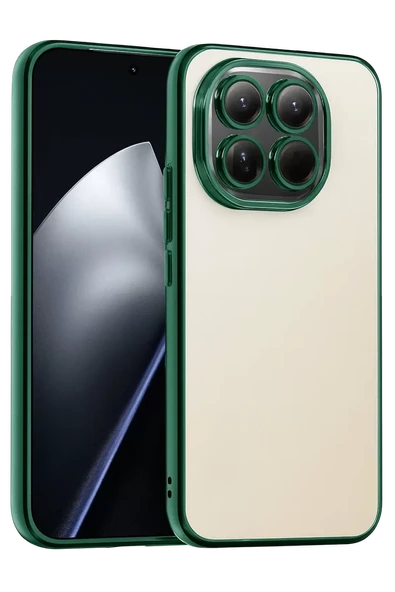 Newface Xiaomi Mi 15T Razer Lensli Silikon - Yeşil ürün görseli 1