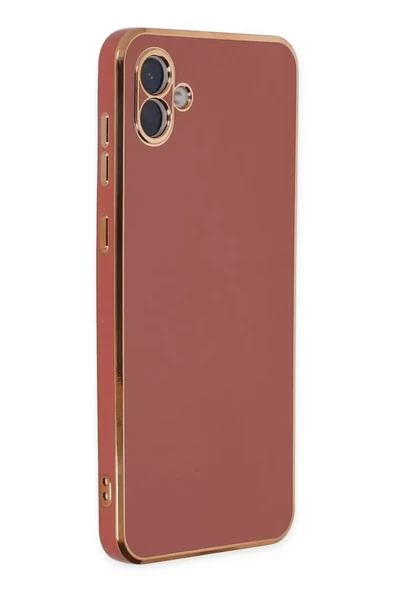Newface Samsung Galaxy A04 Kılıf Volet Silikon - Kırmızı ürün görseli 1