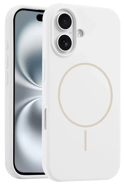 Joko Apple iPhone 16 Plus Kılıf Jully Magsafe Kapak - Beyaz ürün görseli 1