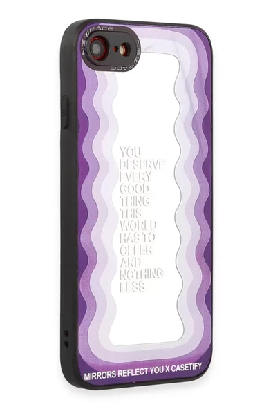 Newface Apple iPhone 7 Kılıf Mirror Desenli Kapak - Mirror - 5 ürün görseli 1