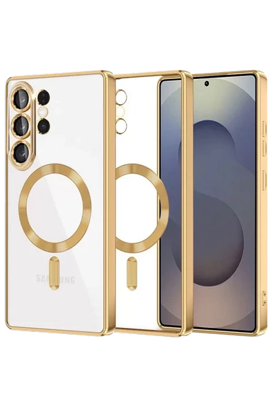 Newface Samsung Galaxy S26 Ultra Kross Magneticsafe Kapak - Gold ürün görseli 1