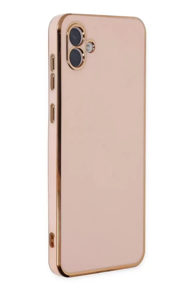 Newface Samsung Galaxy A04 Kılıf Volet Silikon - Pembe ürün görseli 1