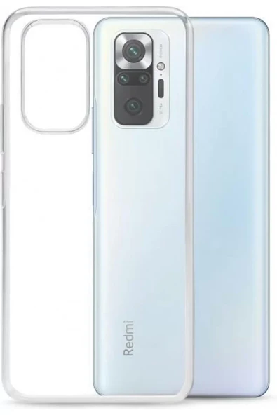 Newface Xiaomi Redmi Note 10 Kılıf Lüx Şeffaf Silikon ürün görseli 1