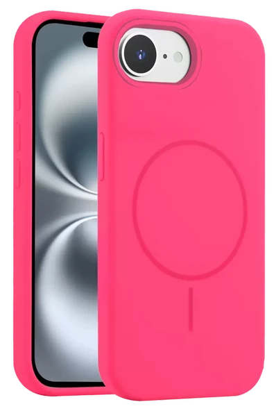 Joko Apple iPhone 16E Kılıf Jully Magsafe Kapak - Pembe ürün görseli 1