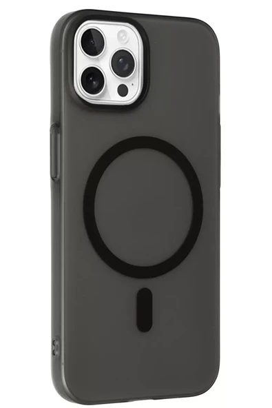 Joko Apple iPhone 15 Pro Max Tuna PC Slim Magsafe Kapak - Siyah ürün görseli 1