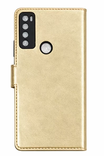 Newface TCL 20 SE Trend S Plus Kapaklı Kılıf - Gold ürün görseli 1