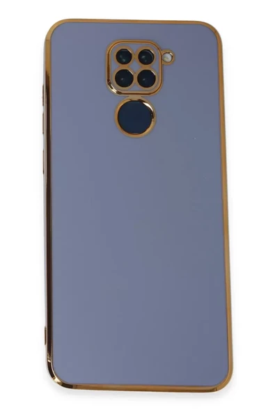Newface Xiaomi Redmi Note 9 Kılıf Volet Silikon - Mavi ürün görseli 1