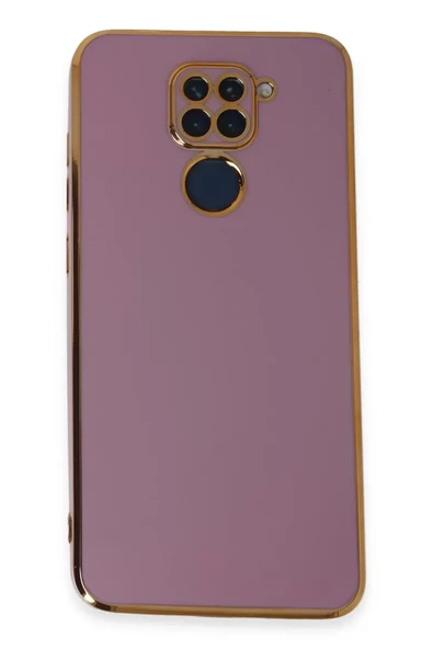 Newface Xiaomi Redmi Note 9 Kılıf Volet Silikon - Mor ürün görseli 1