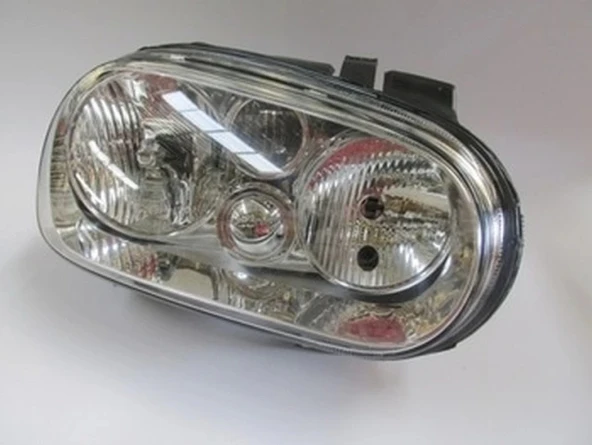 Volkswagen Golf 4 1998-2004 Far Lambası Sağ Elektrikli - Sissiz (9 Fiş Li) (Ayfar) (Adet) (Oem No:1J1941018B) ürün görseli 1