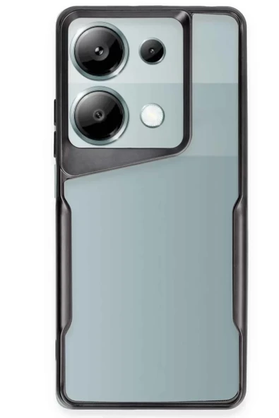 Newface Xiaomi Redmi Note 13 Pro 5G Kılıf Boyi Silikon Kapak - Siyah ürün görseli 1