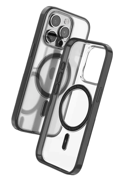 Venco Apple iPhone 15 Pro Max Joly Magsafe Kapak - Siyah - Resim 2
