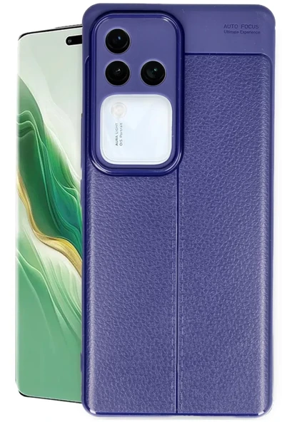 Newface Vivo V30 5G Kılıf Auto Focus Kapak - Lacivert ürün görseli 1