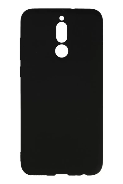 Newface Huawei Mate 10 Lite Kılıf Nano içi Kadife Silikon - Siyah ürün görseli 1