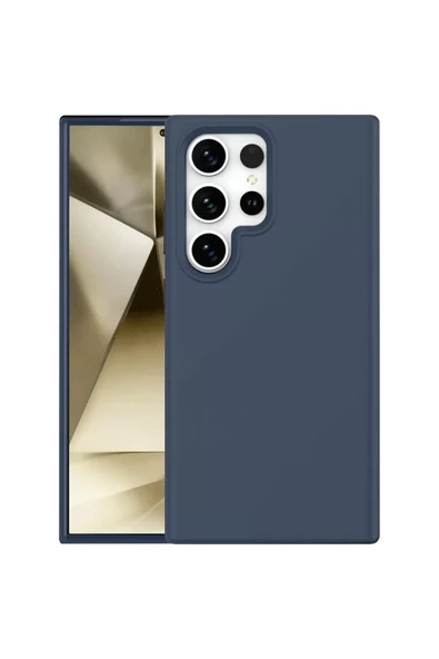 Newface Samsung Galaxy S24 Ultra Kılıf First Silikon - Lacivert ürün görseli 1
