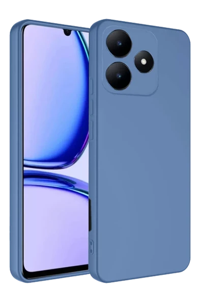 Newface Realme C61 Kılıf First Silikon - Mavi ürün görseli 1