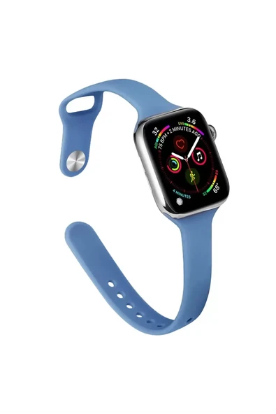 Newface Apple Watch 38mm Klasik Kordon - Koyu Mavi ürün görseli 1