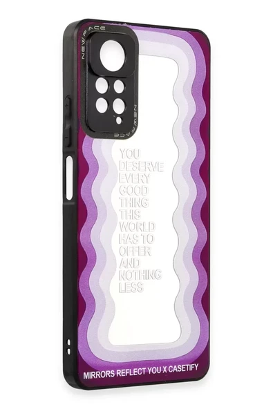 Newface Xiaomi Redmi Note 11 Pro Kılıf Mirror Desenli Kapak - Mirror - 5 ürün görseli 1
