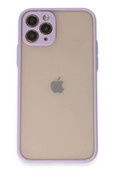 Newface Apple iPhone 11 Pro Kılıf Montreal Silikon Kapak - Mor ürün görseli 1