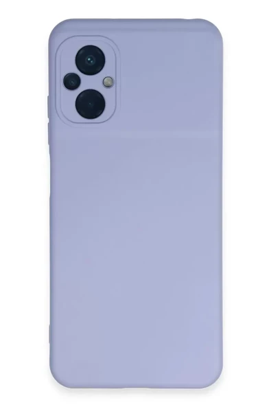 Newface Xiaomi Poco M5 Kılıf Nano içi Kadife Silikon - Lila ürün görseli 1