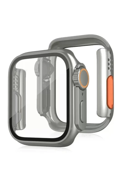 Newface Apple Watch 44mm Watch 49mm Kasa Dönüştürücü ve Ekran Koruyucu - Yıldız Işığı ürün görseli 1
