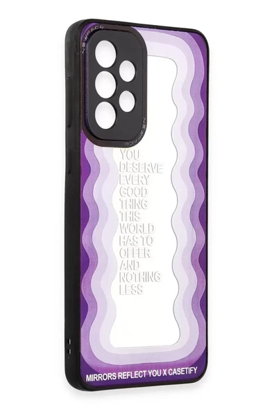 Newface Samsung Galaxy A73 5G Kılıf Mirror Desenli Kapak - Mirror - 5 ürün görseli 1