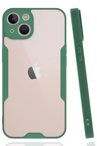 Newface Apple iPhone 14 Plus Kılıf Platin Silikon - Yeşil ürün görseli 1