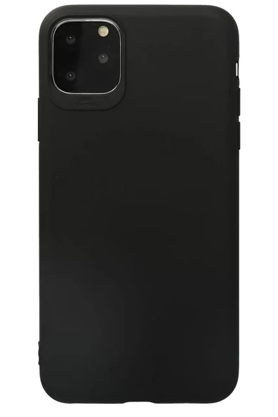 Newface Apple iPhone 11 Pro Max Kılıf First Silikon - Siyah ürün görseli 1
