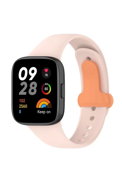 Newface Xiaomi Redmi Watch 3 Origin Silikon Kordon - Pudra ürün görseli 1
