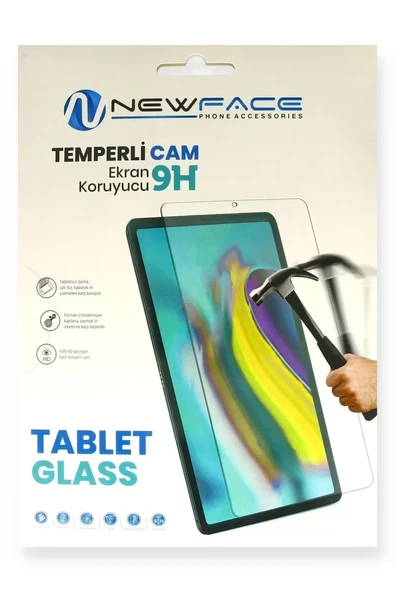 Newface Universal 8 Tablet Cam Ekran Koruyucu - Resim 2