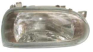Volkswagen Golf 3 1992-1998 Far Lambası Sağ Elektrikli - Manuel - Sissiz - Çizgili Cam (Famella) (Adet) (Oem No:1H694101 ürün görseli 1