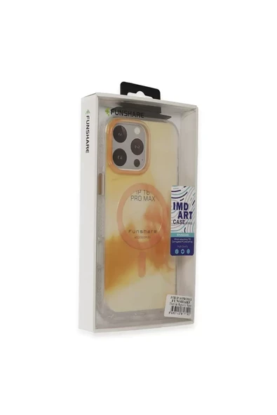 Joko Apple iPhone 16 Pro Max Phantom Magsafe Kapak - Gold - Resim 3