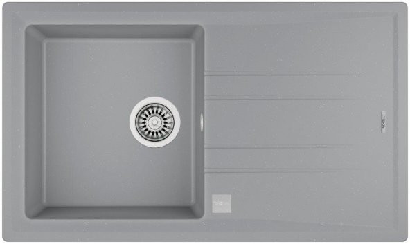 TEKA  STONE 50 B-TG Metalik gri  Granit eviye  86X50 ÖLÇÜ ürün görseli 1