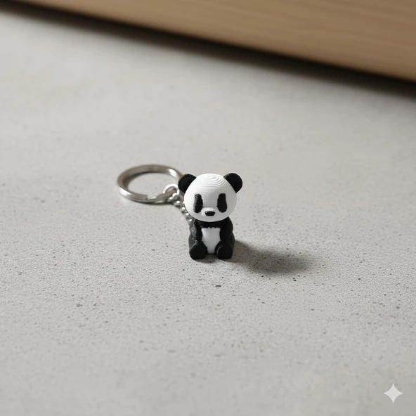 Anahtarlık- Panda 3'lü Set - Resim 3