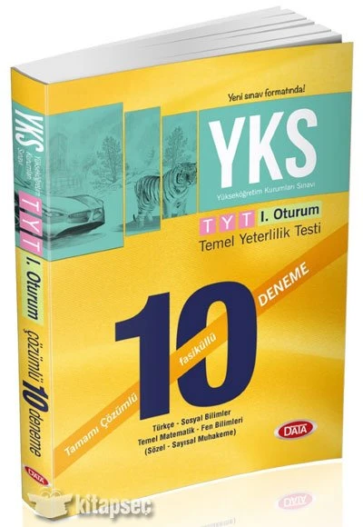 DATA YAYINLARI TYT 10 DENEME ürün görseli 1
