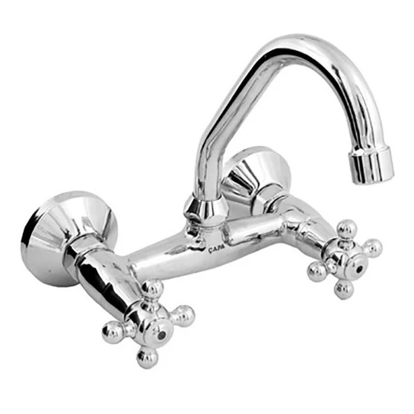 FKN Çapa Krom Koç Serisi Lavabo Bataryası ürün görseli 1