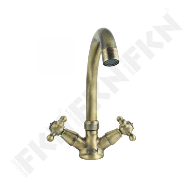 FKN Koç Kuğu Antik Lavabo Bataryası ürün görseli 1