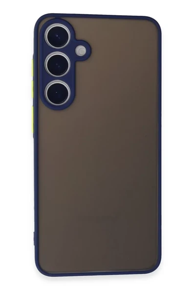 Newface Samsung Galaxy S24 Kılıf Montreal Silikon Kapak - Lacivert ürün görseli 1