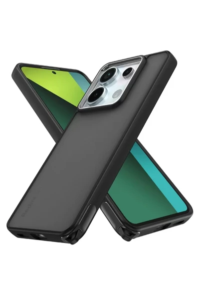 Newface Xiaomi Redmi Note 13 Pro 5G Kılıf Elegant Kapak - Siyah ürün görseli 1
