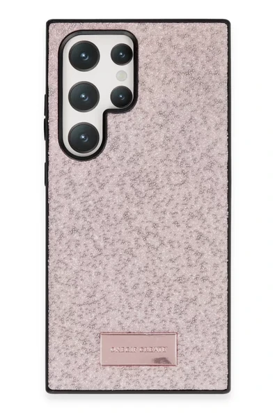 Onegif Samsung Galaxy S23 Ultra Bright Simli Kapak - Pembe ürün görseli 1