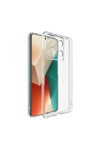 Newface Xiaomi Redmi Note 13 4G Kılıf Lüx Şeffaf Silikon ürün görseli 1