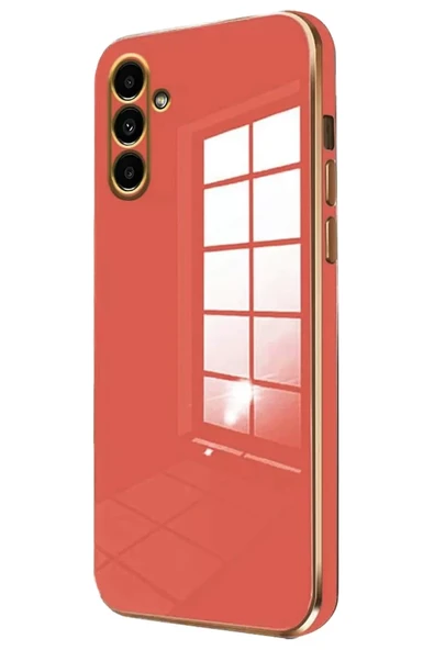 Newface Samsung Galaxy A25 5G Kılıf Volet Silikon - Kırmızı ürün görseli 1